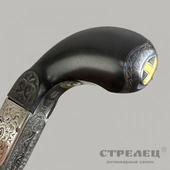 фото — пара капсюльных пистолетов короля италии эммануила ii. 1860-е г.